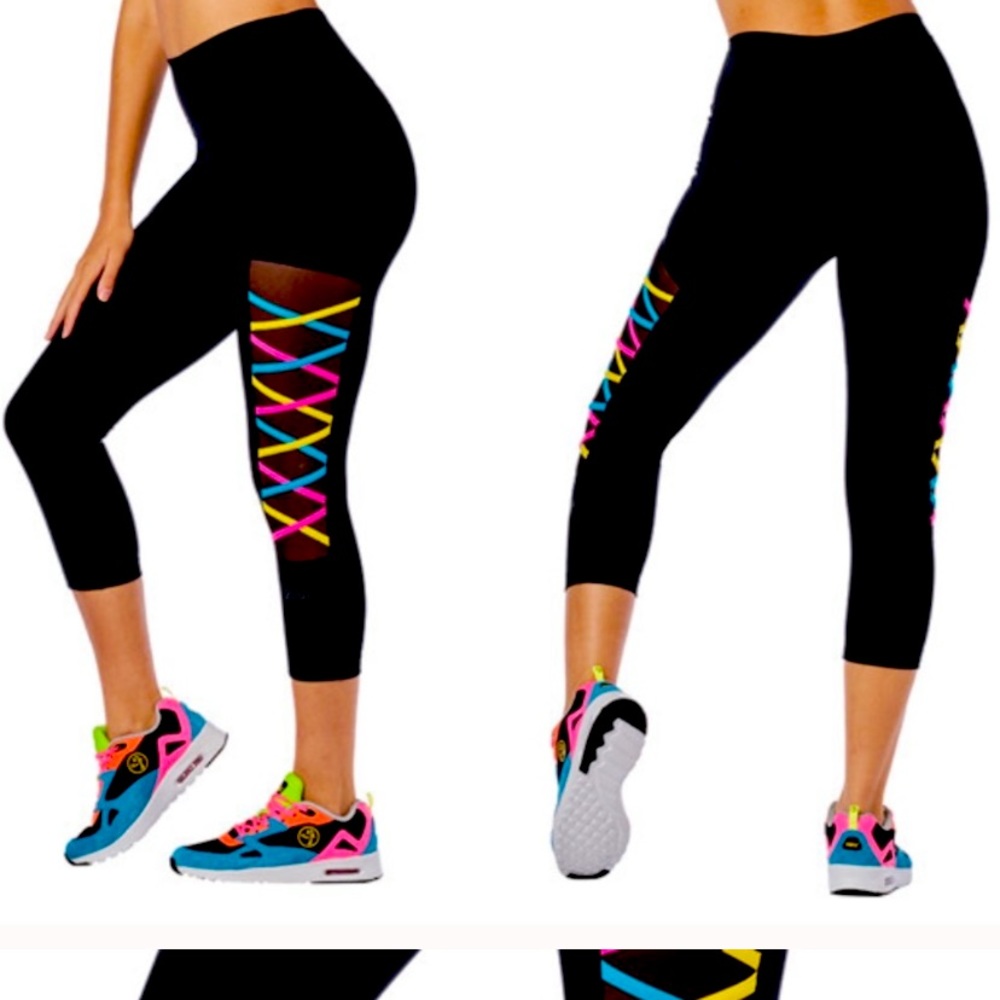 Zumba Stay Fab Crop Leggings Lovely